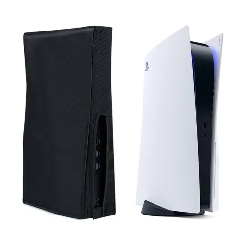 FUNDA  ANTIPOLVO  NEGRA PARA  PS5 FAT