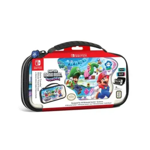 GAME TRAVELER DELUXE TRAVEL CASE NINTENDO SWITCH MARIO WONDER