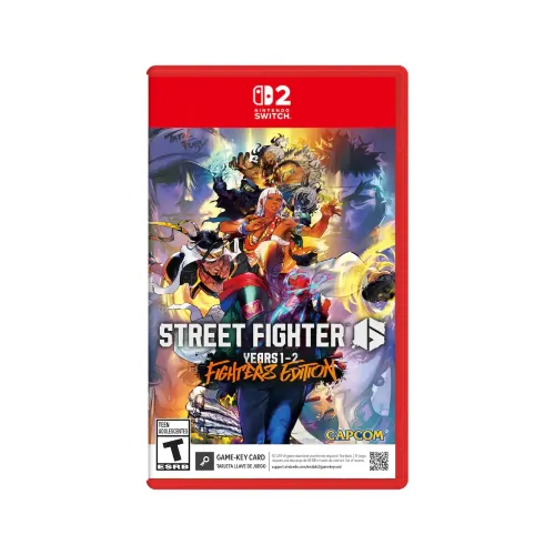 VIDEOJUEGO STREET FIGHTER 6 YEARS 1-2 FIGHTERS EDITION SWITCH 2 LATAM